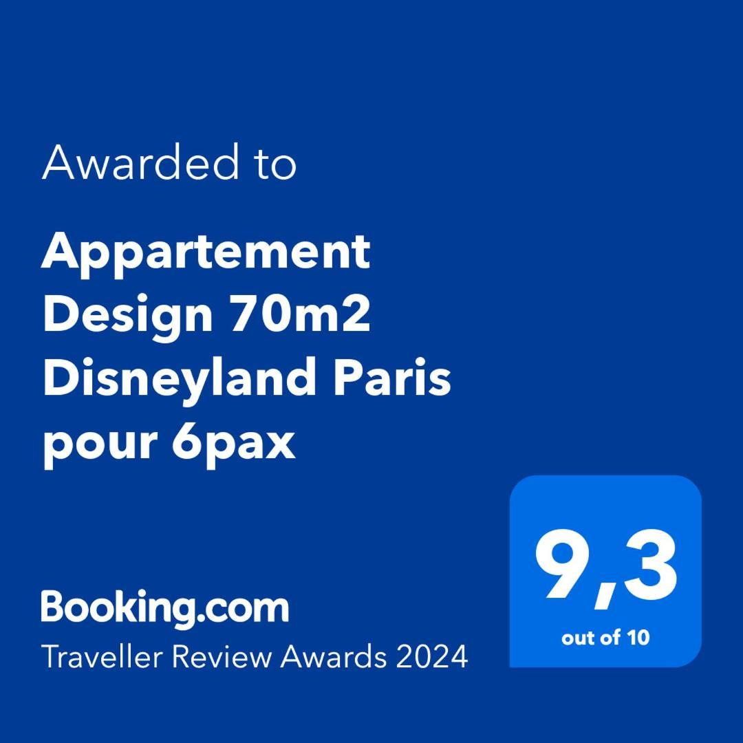 Luxueux Appartement Design 70M2 Disneyland Paris Pour 6Pax Chessy  Ngoại thất bức ảnh